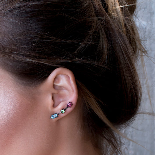 Avalon Multi Stone Earring