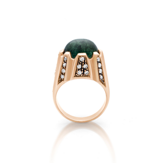 Avalon Green Tourmaline Ring