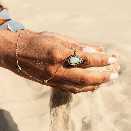 Chakra Ring Bracelet