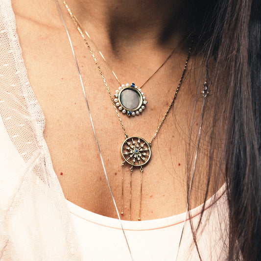 Petit Mirror Necklace