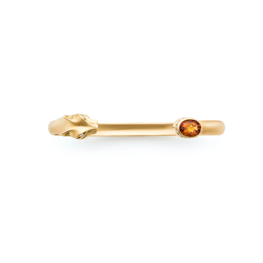 Leopard Bracelet Citrine Stone