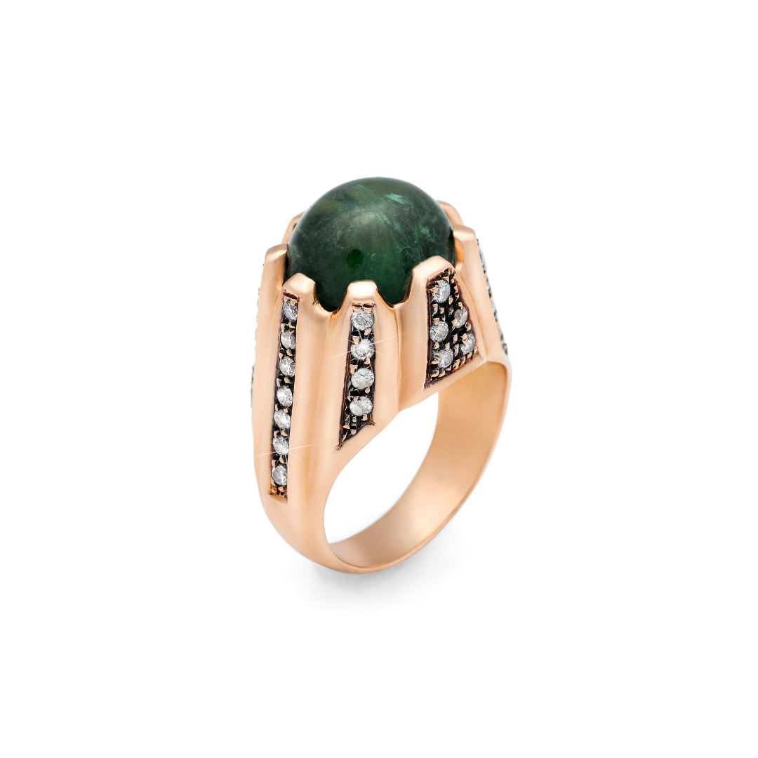 Avalon Green Tourmaline Ring