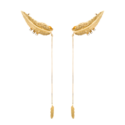 Dream Filter Feather Earrings