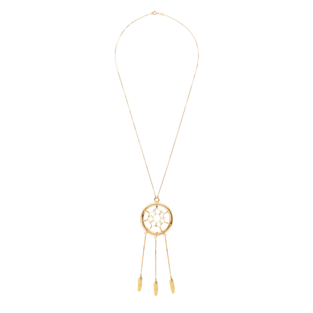 Gold Dream Filter Necklace