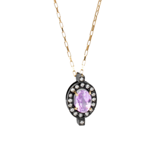 Morganite Chakras Necklace
